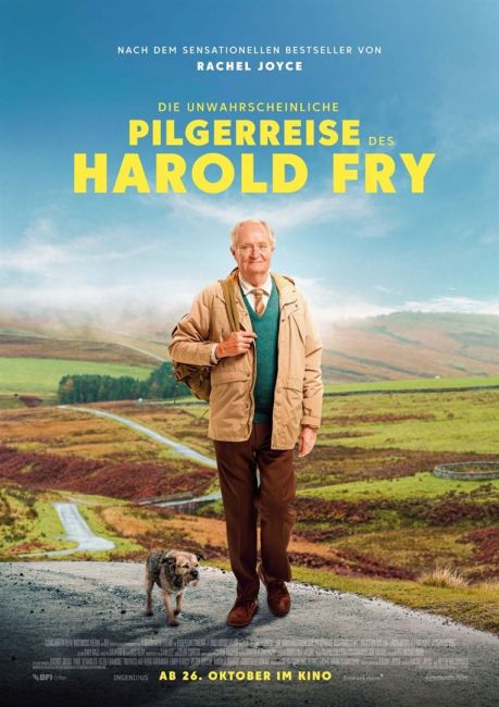 Plakat Die unwahrscheinliche Pilgerreise des Harold Fry